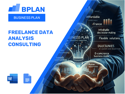 Freelance Data Analysis Consulting Business Plan