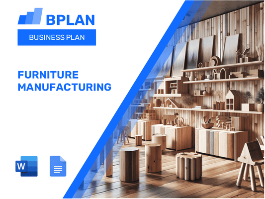 Furniture Manufacturing Business Plan