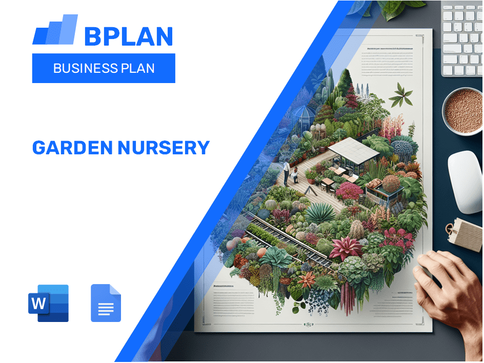 Garden Nursery Business Plan