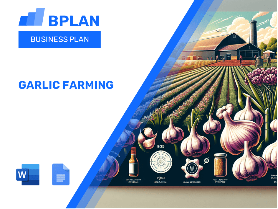 Garlic Farming Business Plan