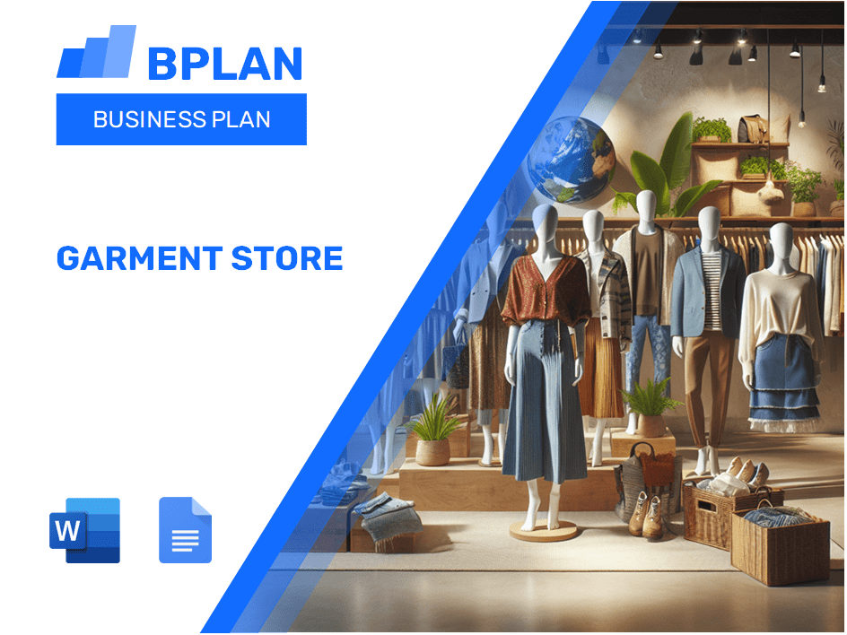 Garment Store Business Plan