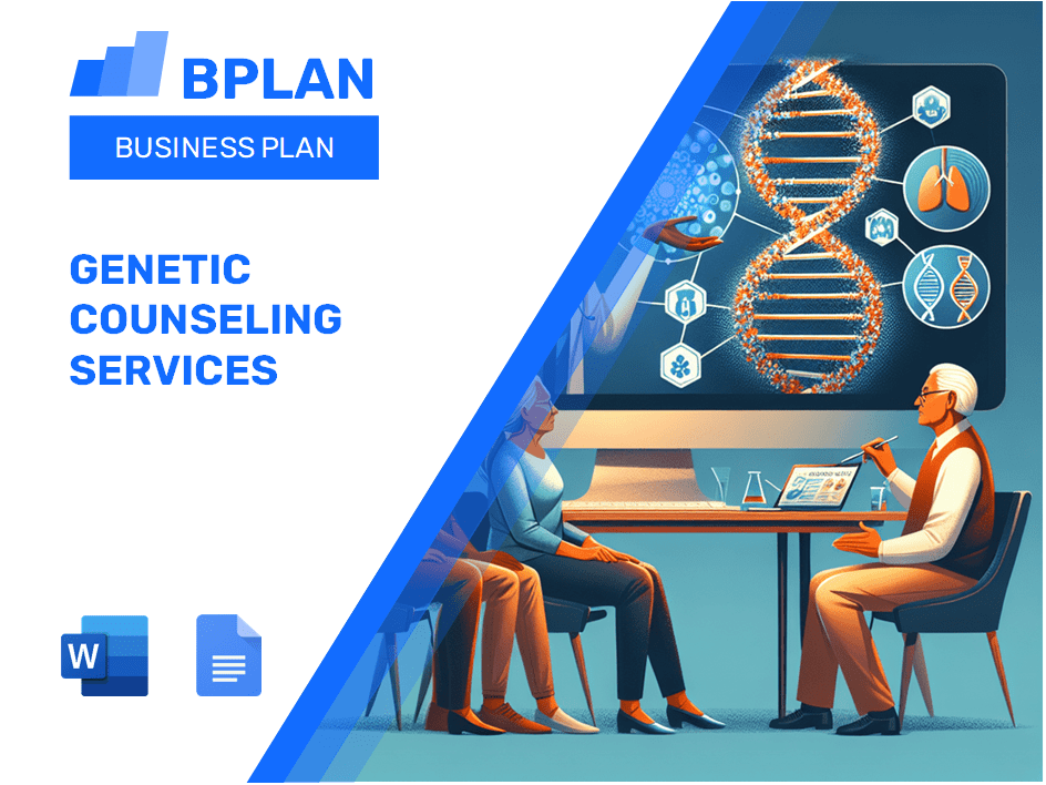 Genetic Counseling Services Business Plan