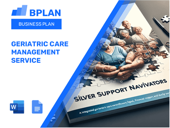 Geriatric Care Management Service Business Plan