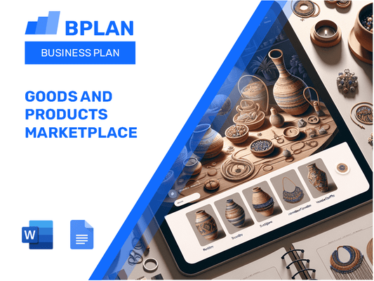 Goods and Products Marketplace Business Plan