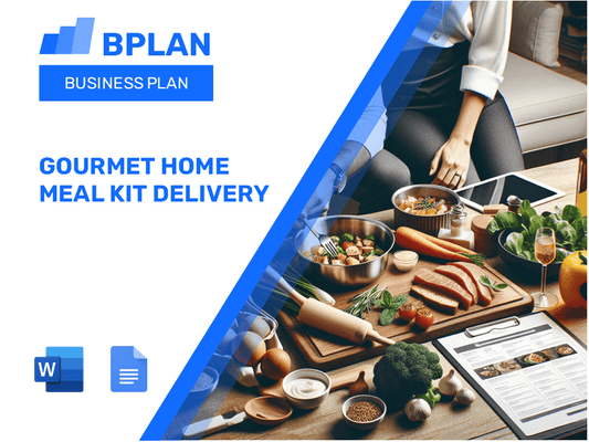 Gourmet Home Meal Kit Delivery Business Plan