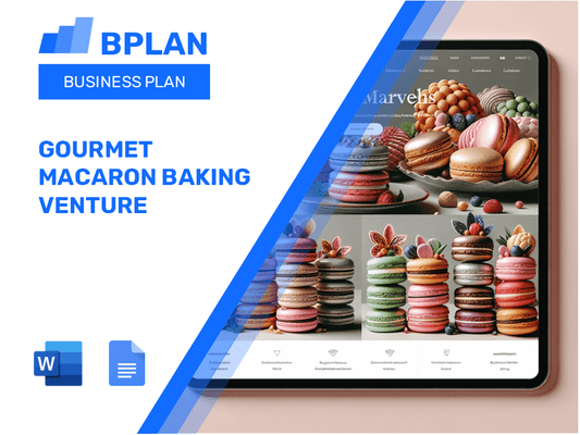 Gourmet Macaron Baking Venture Business Plan