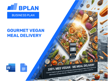 Gourmet Vegan Meal Delivery Business Plan
