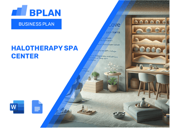 Halotherapy Spa Center Business Plan