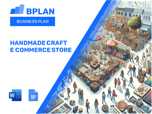 Handmade Craft E Commerce Store Business Plan