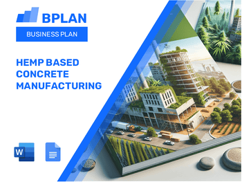 Hemp Based Concrete Manufacturing Business Plan