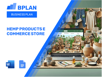 Hemp Products E Commerce Store Business Plan
