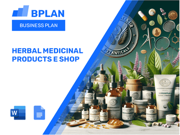 Herbal Medicinal Products E Shop Business Plan