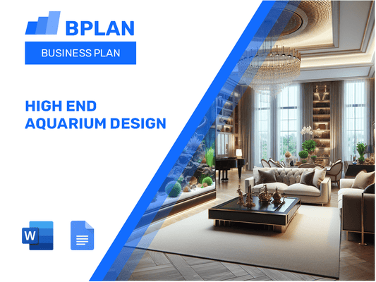 High End Aquarium Design Business Plan