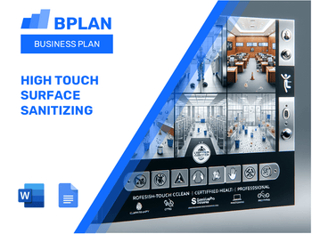 High touch Surface Sanitizing Business Plan