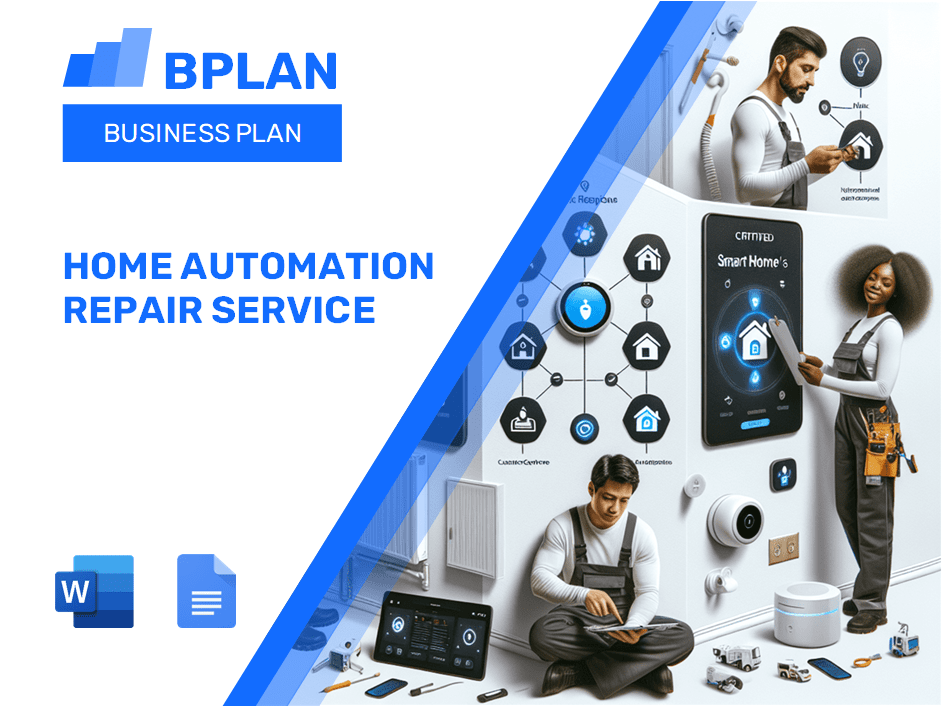 Home Automation Repair Service Business Plan