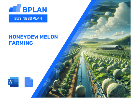 Honeydew Melon Farming Business Plan
