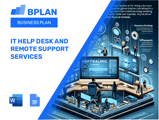 IT Help Desk and Remote Support Services Business Plan