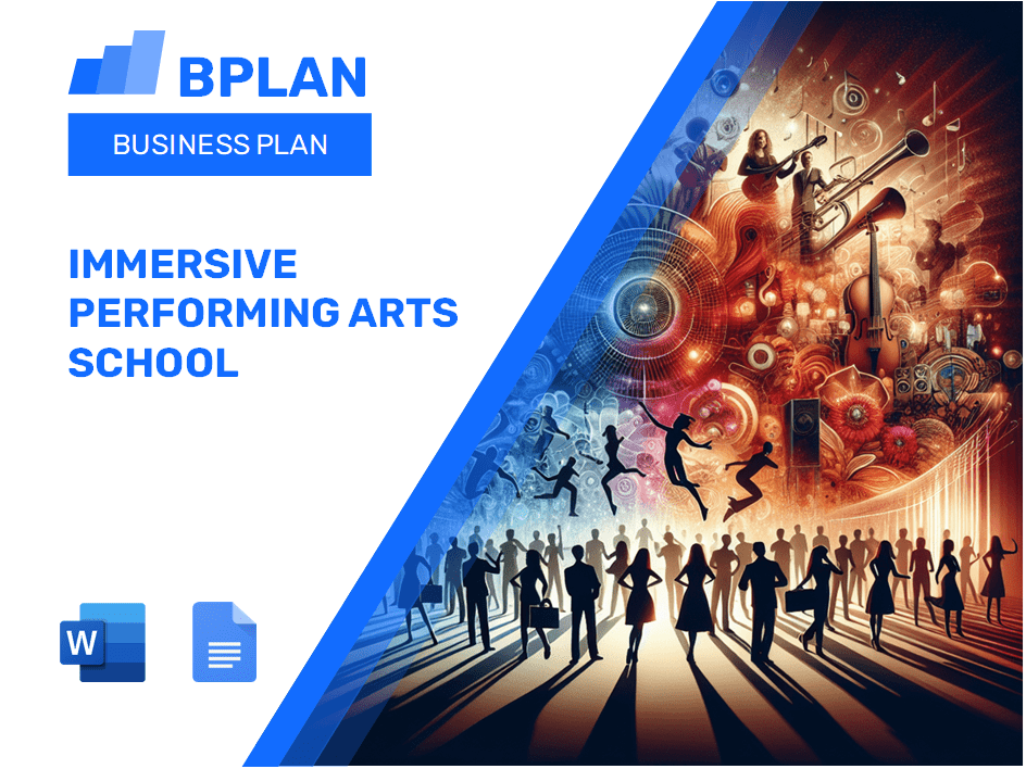 Immersive Performing Arts School Business Plan