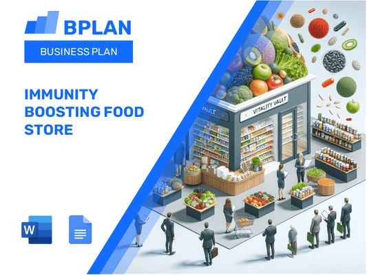 Immunity Boosting Food Store Business Plan