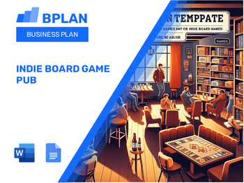 Indie Board Game Pub Business Plan