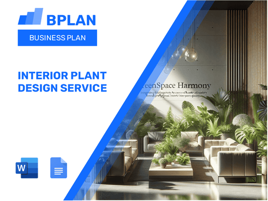 Interior Plant Design Service Business Plan