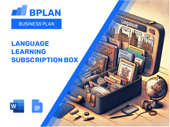 Language Learning Subscription Box Business Plan