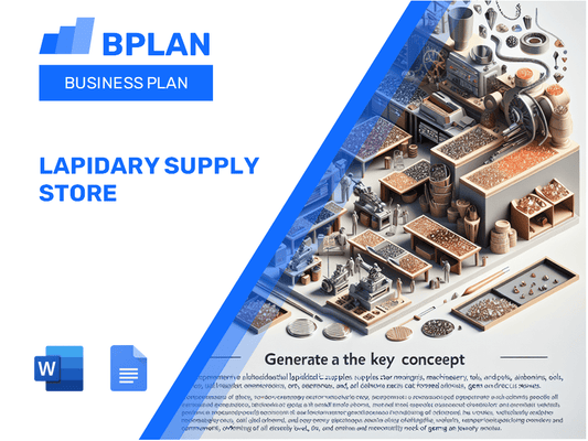 Lapidary Supply Store Business Plan
