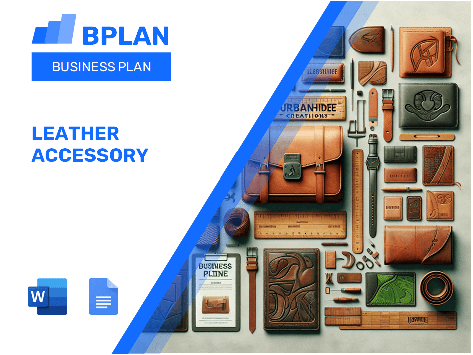 Leather Accessory Business Plan