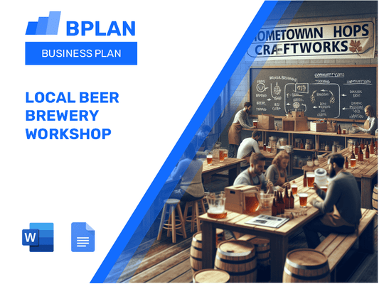 Local Beer Brewery Workshop Business Plan