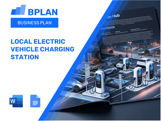 Local Electric Vehicle Charging Station Business Plan