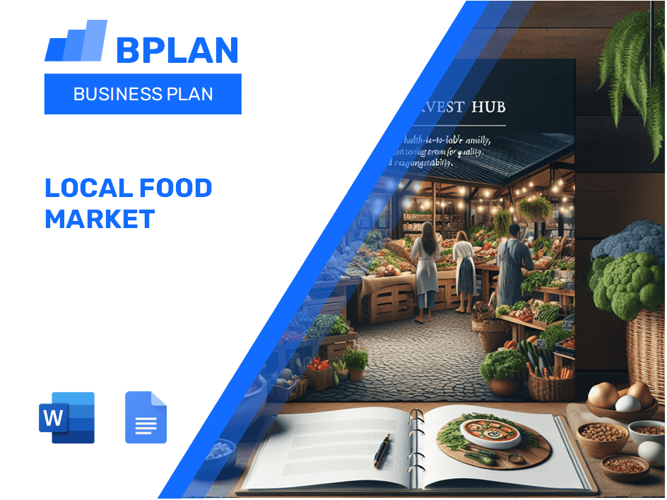 Local Food Market Business Plan