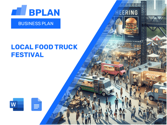 Local Food Truck Festival Business Plan