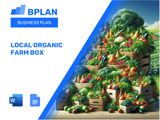 Local Organic Farm Box Business Plan