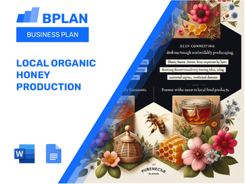 Local Organic Honey Production Business Plan