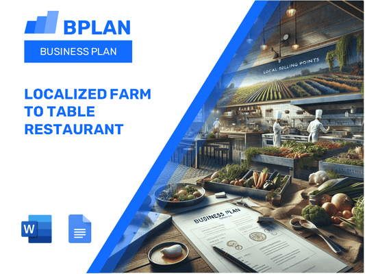 Localized Farm To Table Restaurant Business Plan