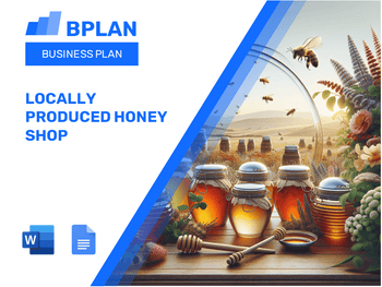 Locally Produced Honey Shop Business Plan