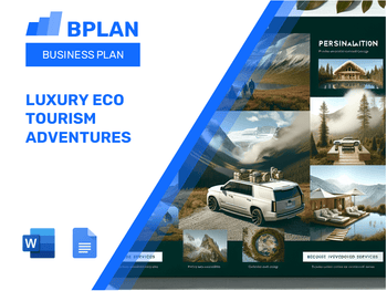 Luxury Eco Tourism Adventures Business Plan