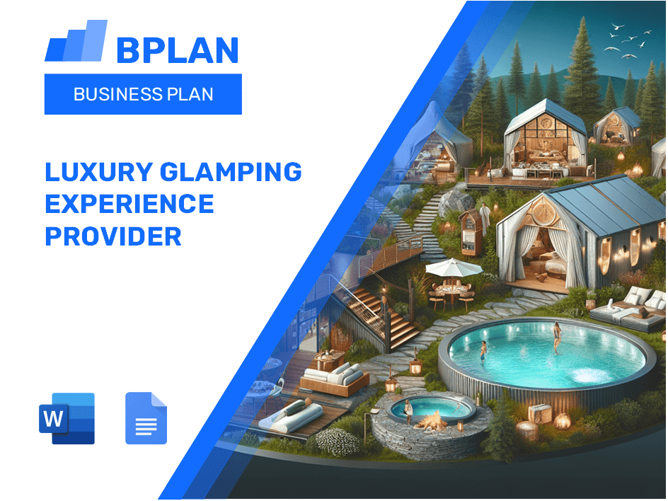 Luxury Glamping Business Plan Template BPlan AI