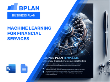 Machine Learning For Financial Services Business Plan