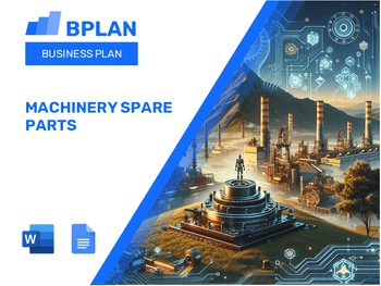 Machinery Spare Parts Business Plan