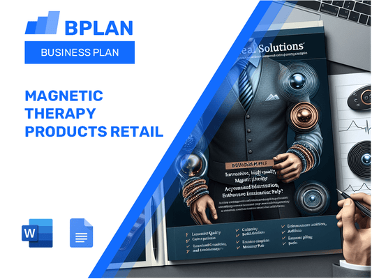 Magnetic Therapy Products Retail Business Plan