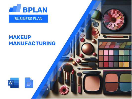 Makeup Manufacturing Business Plan