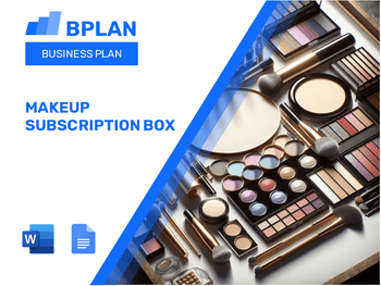 Makeup Subscription Box Business Plan