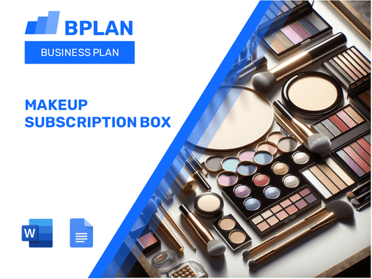 Makeup Subscription Box Business Plan