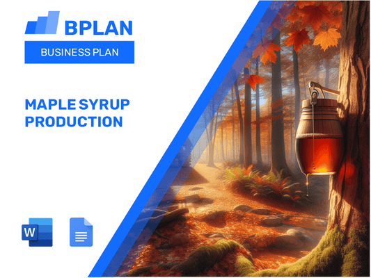 Maple Syrup Production Business Plan