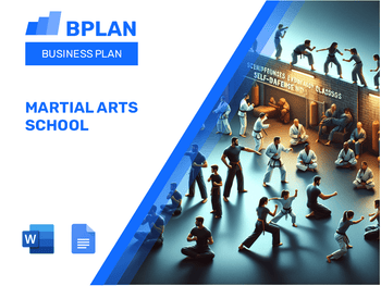 Martial Arts School Business Plan
