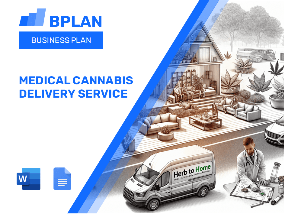 Medical Cannabis Delivery Service Business Plan