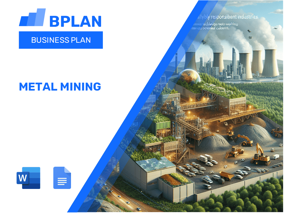 Metal Mining Business Plan