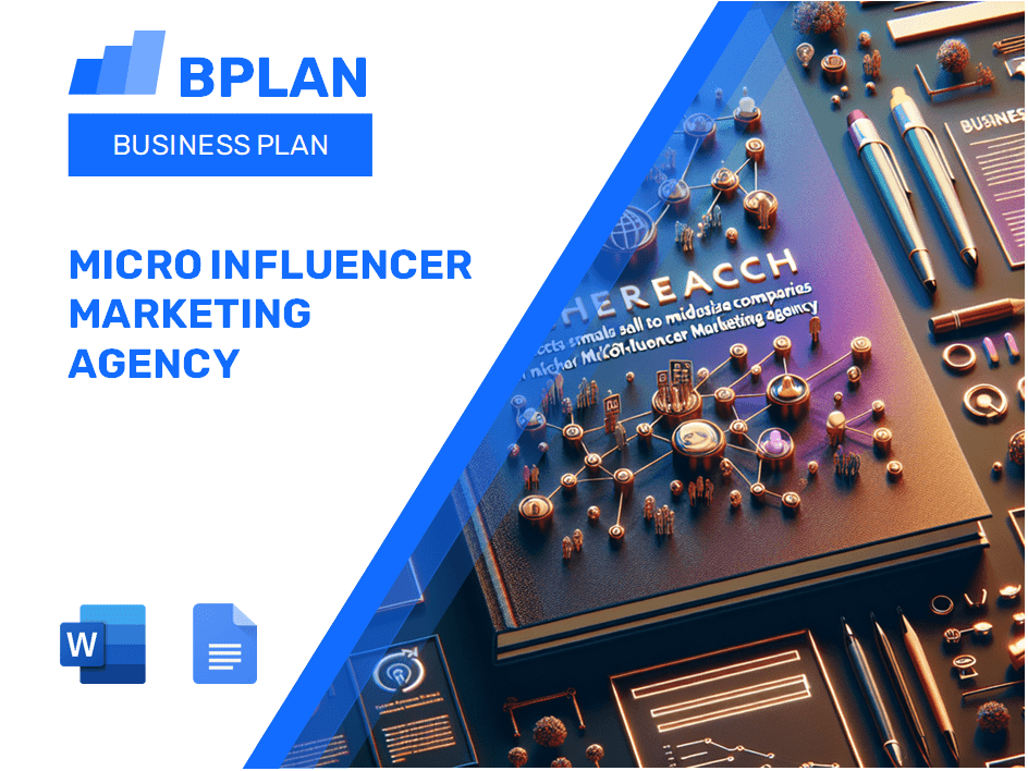 Micro Influencer Marketing Agency Business Plan