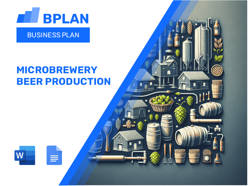 Microbrewery Beer Production Business Plan